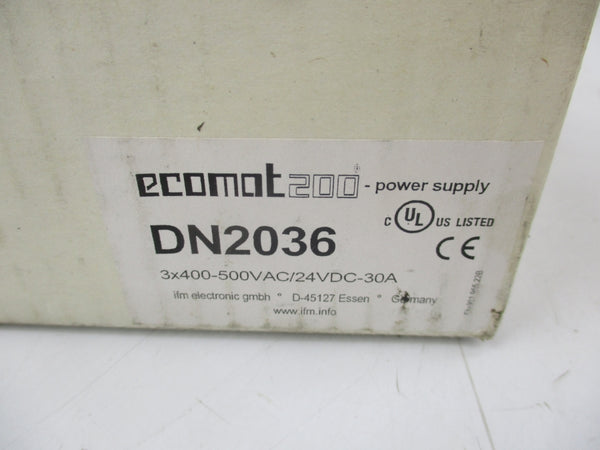 IFM DN2036 24-28V 30A NSMP