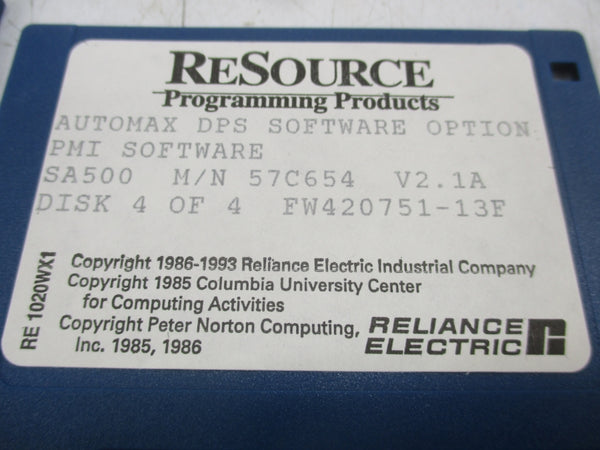 RELIANCE ELECTRIC 57C654 NSMP