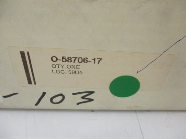 RELIANCE ELECTRIC O-58706-17 NSMP