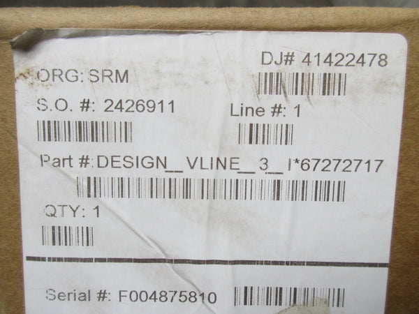 FISHER DESIGN_VLINE_3_I*67272717 V200 SER. B 58PSI NSMP
