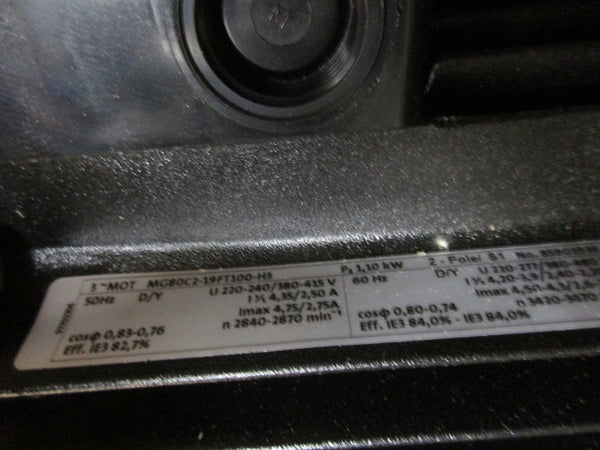 GRUNDFOS A-97954321-10000005 CRN5-4A-CX-T-E-HQQE 220-277/380-480V 4.20-3.9/2.40-2.29A NSMP