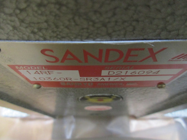 SANKYO SANDEX INDEXING DRIVE 14RF-10360R-SR3A1/X NSNP