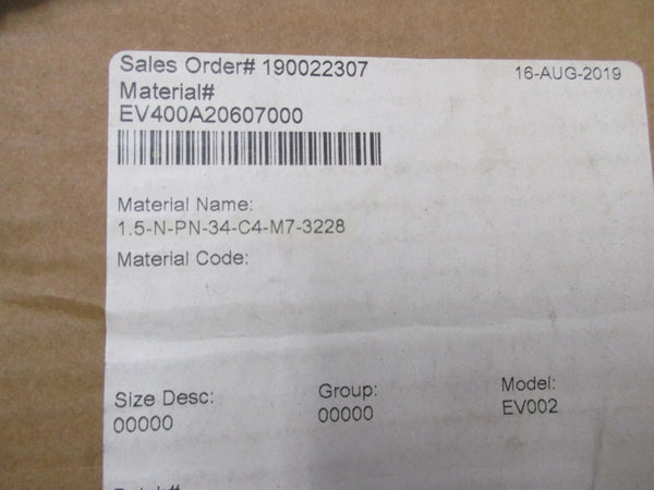 ITT 1.5-N-PN-34-C4-M7-3228 EV002 NSMP