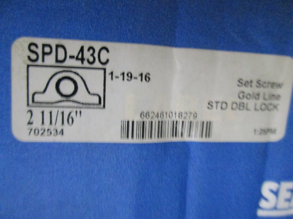 SEALMASTER SPD43C 2 11/16" NSMP