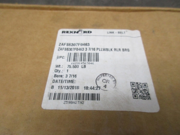 REXNORD ZAFS6307F0463  3 7/16" NSFS
