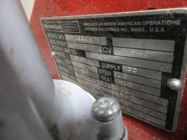 MASONEILAN 88-21124 6-30PSI 2" NSNP