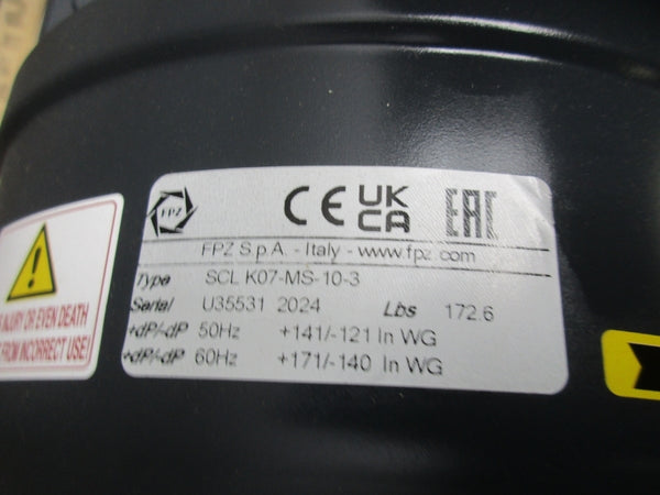 FPZ SCLK07-MS-10-3 208-230/460V NSMP