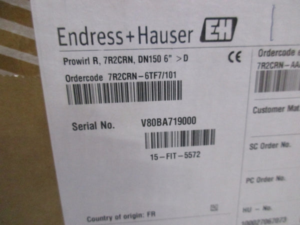 ENDRESS+HAUSER 7R2CRN-6TF7/101 NSMP