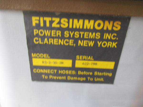 FIZSIMMONS OIL POWER UNIT SELF CONTAINED R5-2-3S-2M 208-230/460V 6.5-6.2/3.1A NSNP