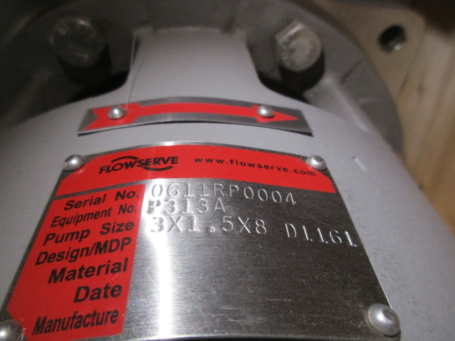 FLOWSERVE P313A 3X1.5X8D1161 NSNP