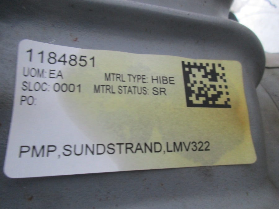 SUNDSTRAND SUCTION 3"  DISCHARGE 2" 3000 FT FLOW RATING WMP-02A NSNP