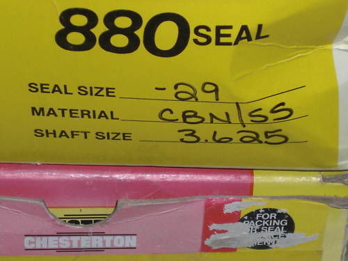 CHESTERTON 880 / SHAFT 3.625 NSNP