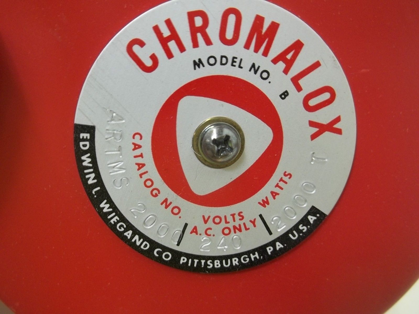 CHROMALOX ARTMS2000 HEATING ELEMENT NSMP