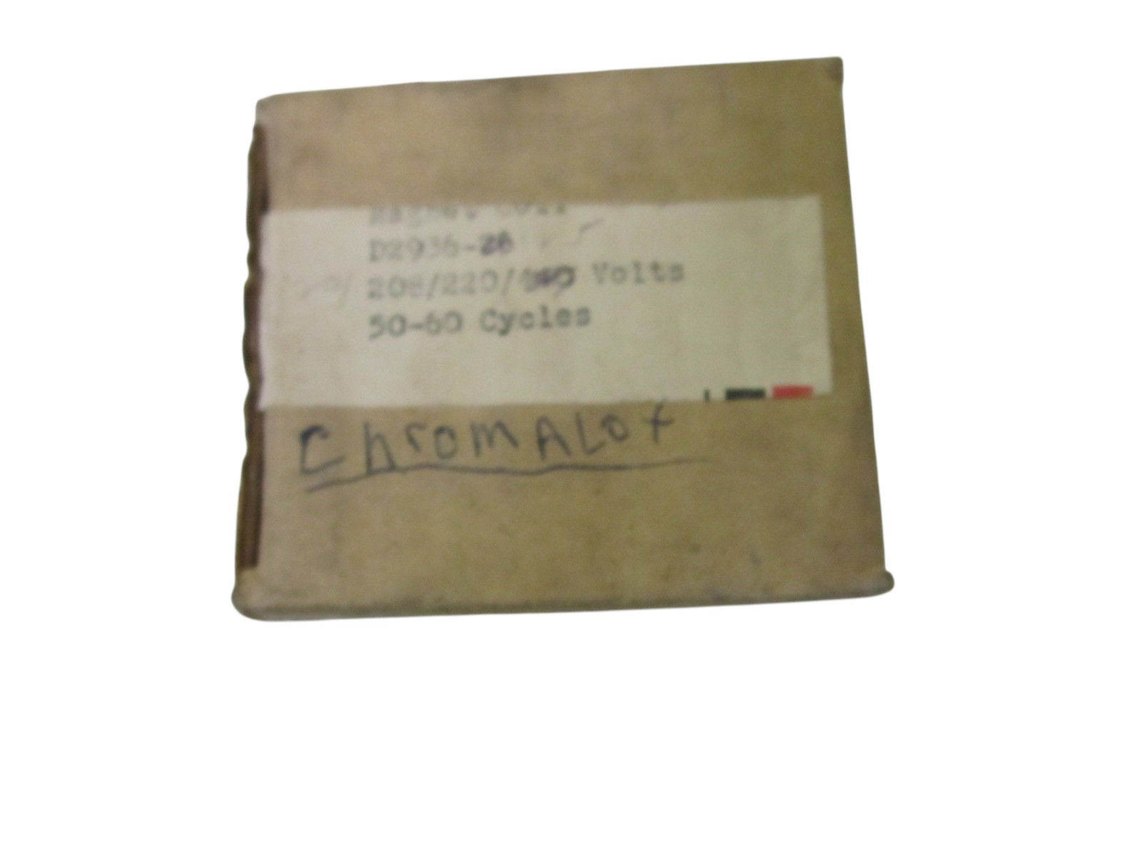 CHROMALOX D2936 208/220V CONTACTOR UNMP