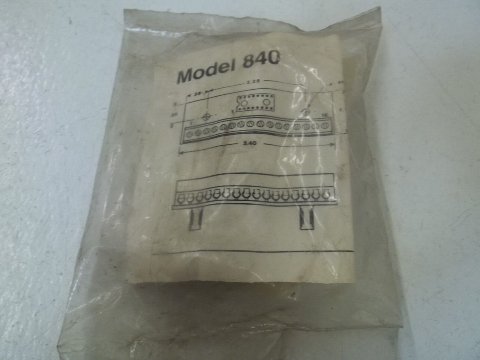 CINCINNATI MODEL 840 CONNECTOR ADAPTER NSMP