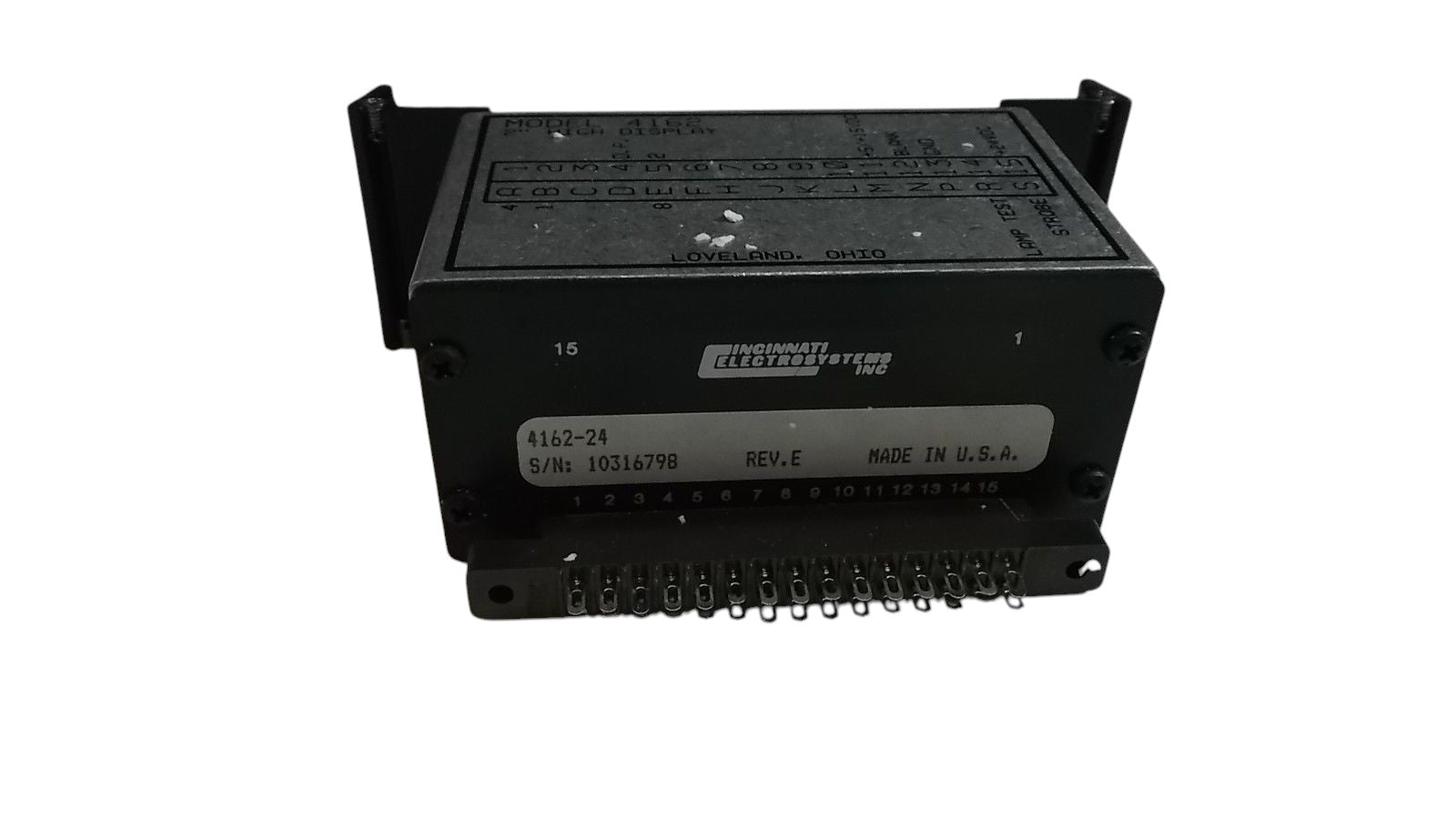 CINCINNATI ELECTRIC SYSTEM 4162-24 UNMP