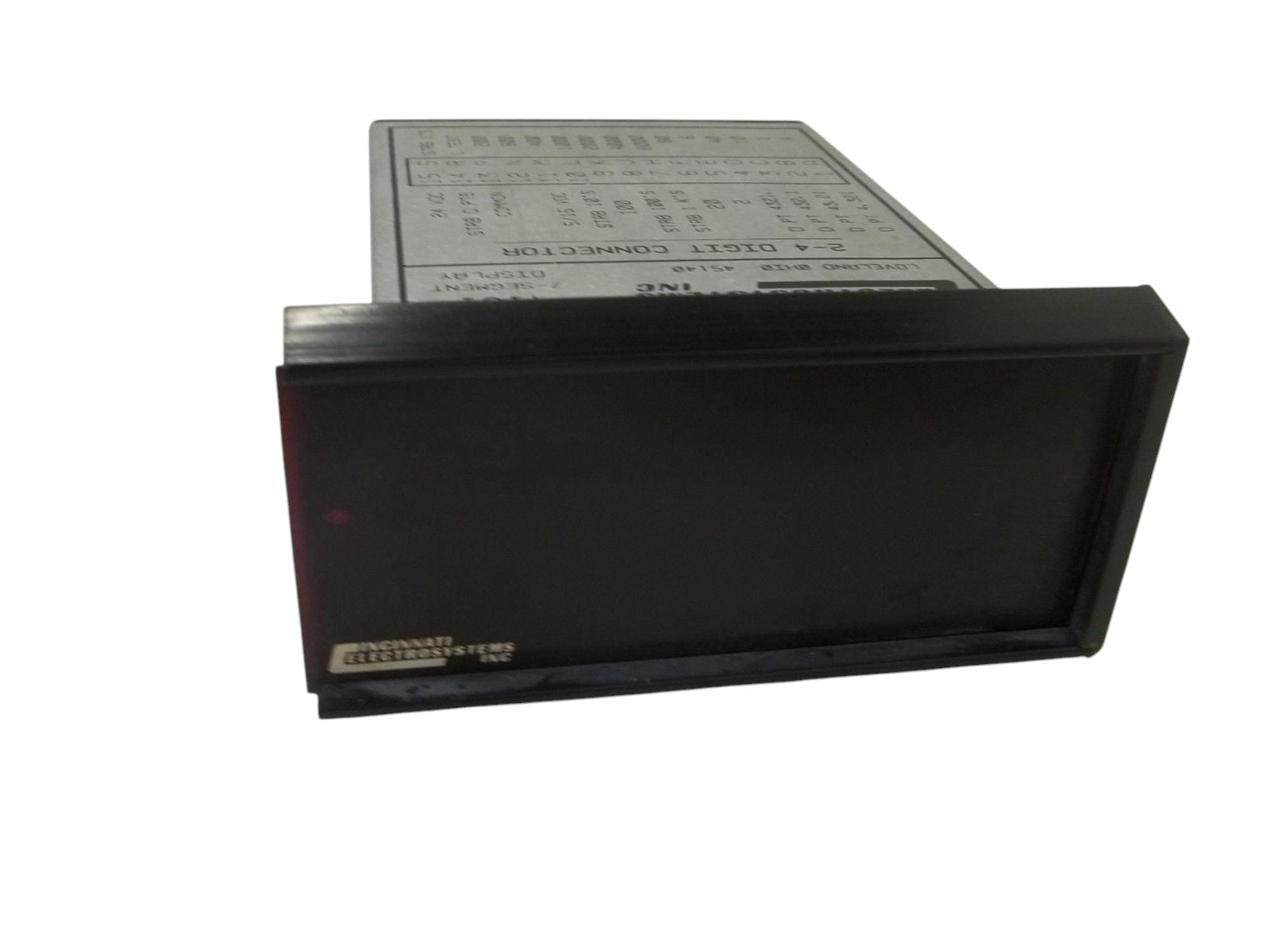 CINCINNATI ELECTROSYSTEMS 4161-3-15 SEGMENT DISPLAY UNMP
