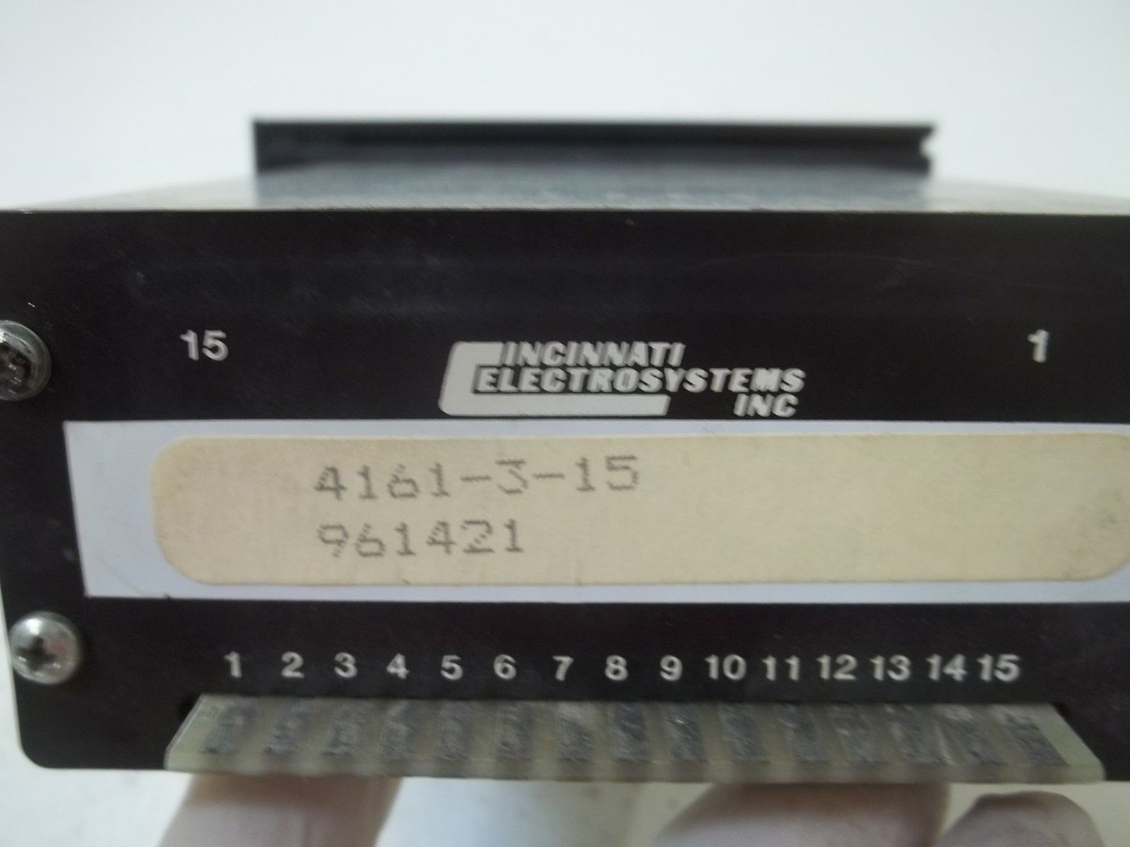 CINCINNATI ELECTROSYSTEMS 4161-3-15 SEGMENT DISPLAY UNMP