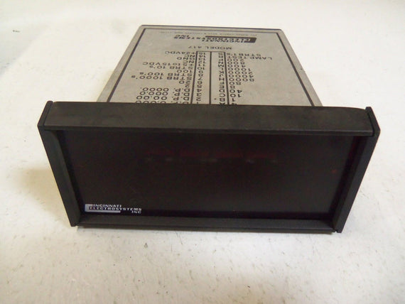 CINCINNATI ELECTRO SYSTEM INC. 417-4-15-15-11 *USED*