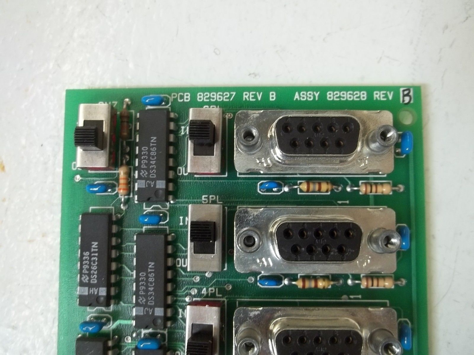 CINCINNATI INCORPORATION 829627 REV.B CIRCUIT BOARD UNMP
