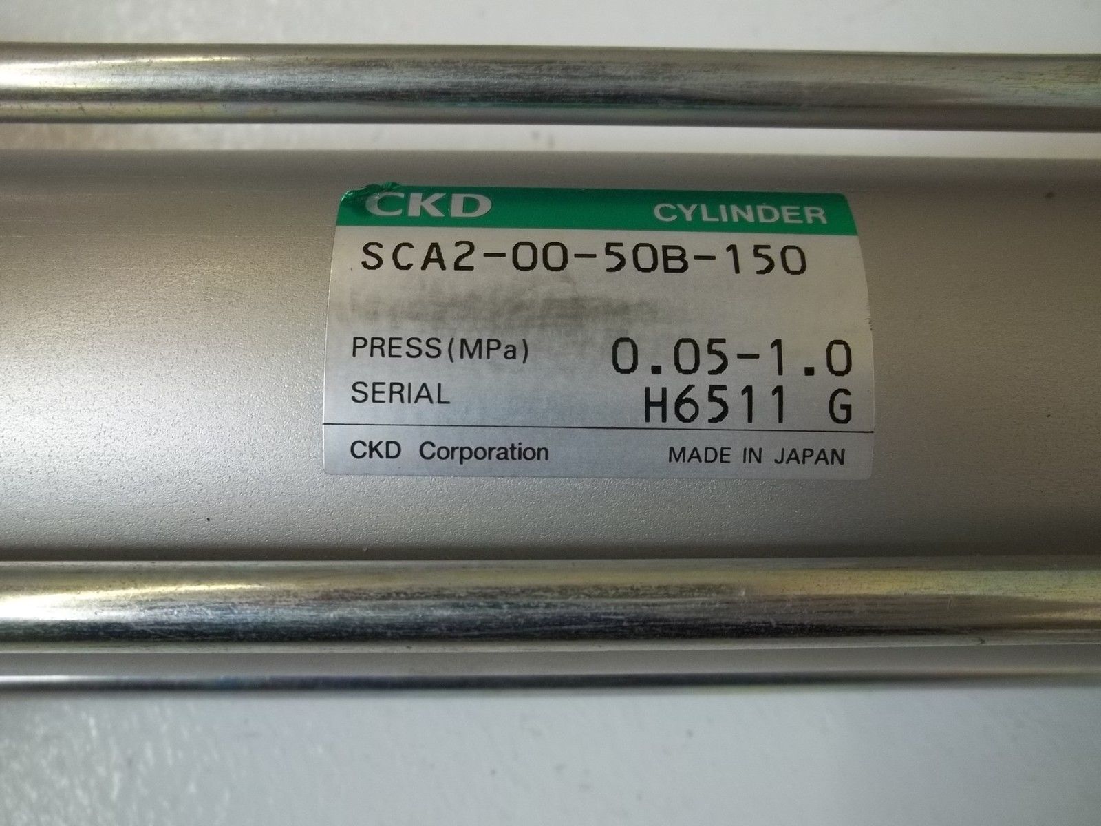 CKD CORPORATION SCA2-00-50B-150 PNEUMATIC CYLINDER UNMP
