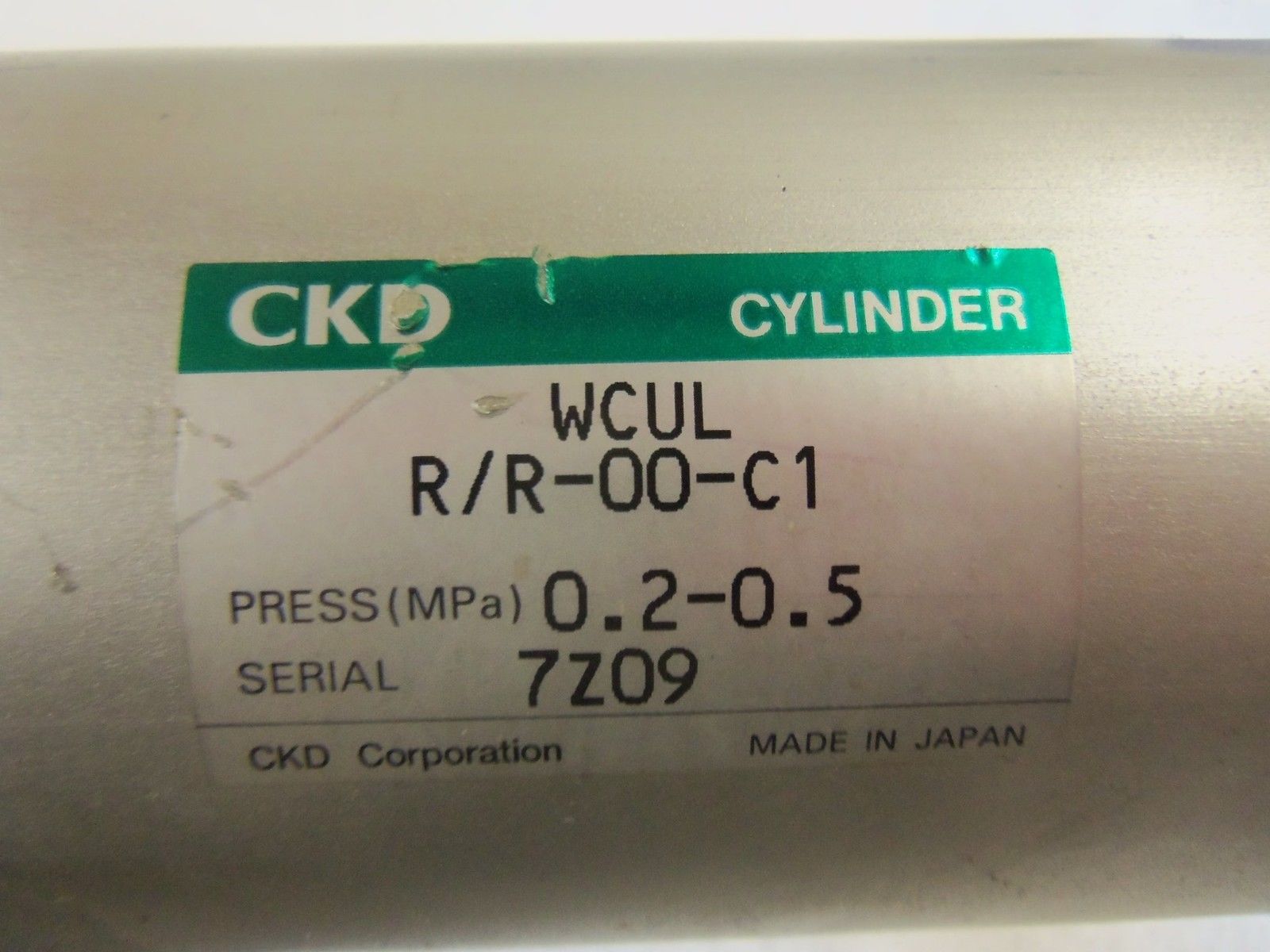 CKD WCUL-R/R-00-C1 CYLINDER UNMP
