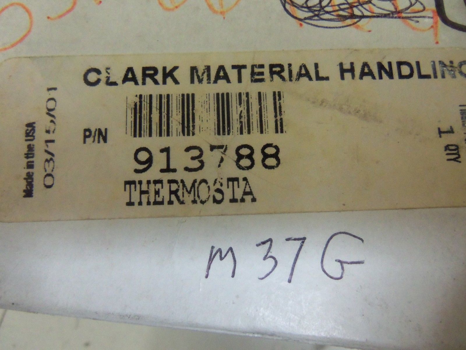 CLARK 913788 THERMOSTAT NSMP