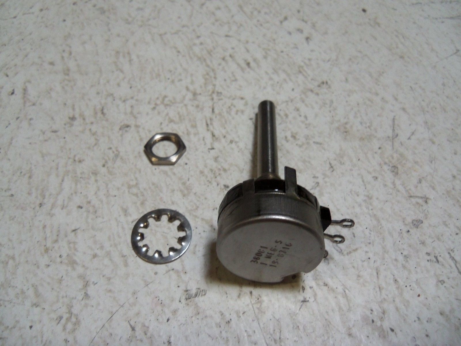 CLAROSTAT 380C1 POTENTIOMETER 1 MEG NSMP