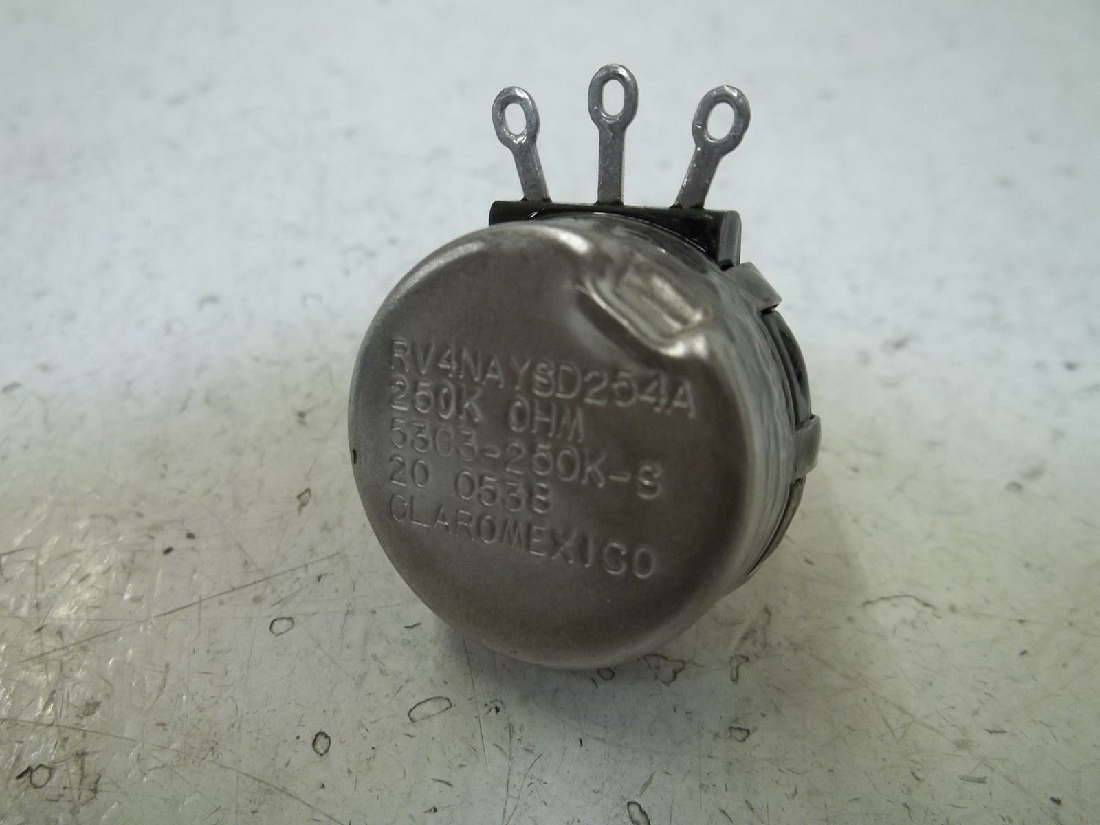 CLAROSTAT 53C250K POTENTIOMETER NSMP