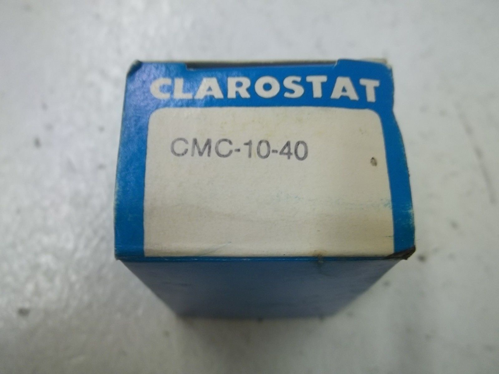 CLAROSTAT CMC-10-40 POWER RESISTOR NSMP