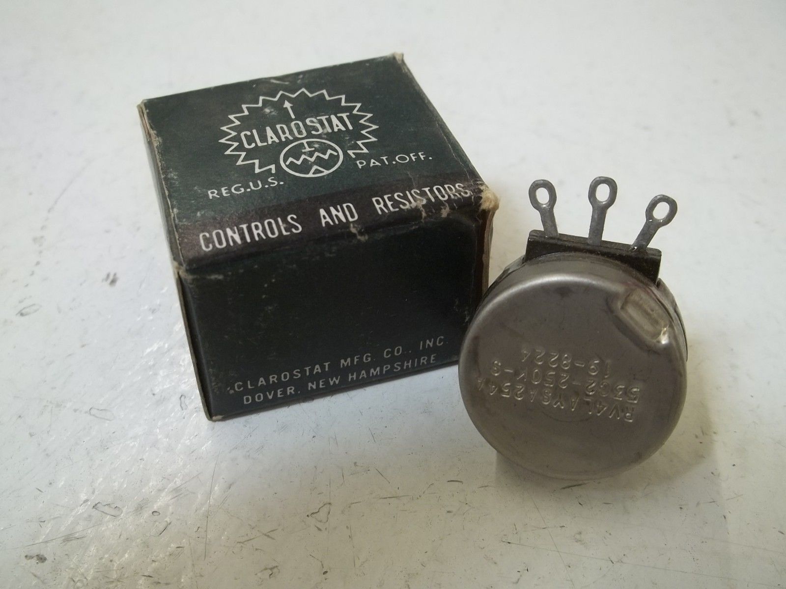 CLAROSTAT RV4LAYSA254A POTENTIOMETER 250KOHMS NSMP