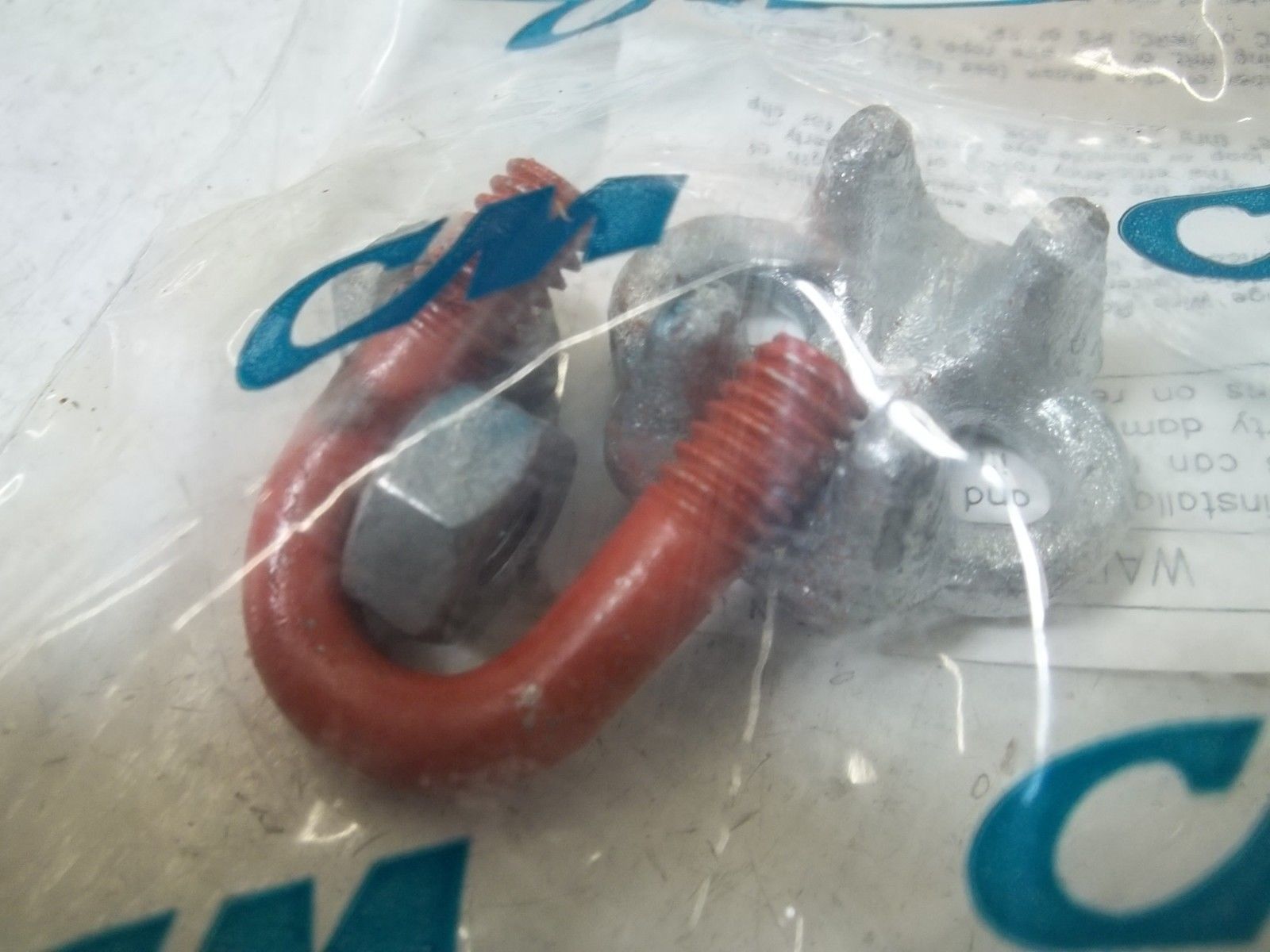 CM M246 1/4 WIRE ROPE CLIP NSNP IN  A FACTORY BAG