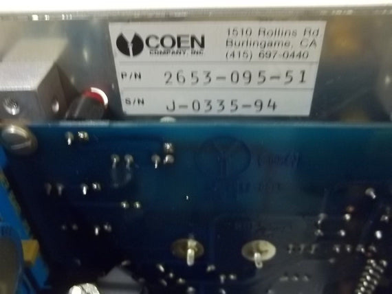 COEN 2653-095-51 IR700A SIGNAL PROCESSOR *USED*