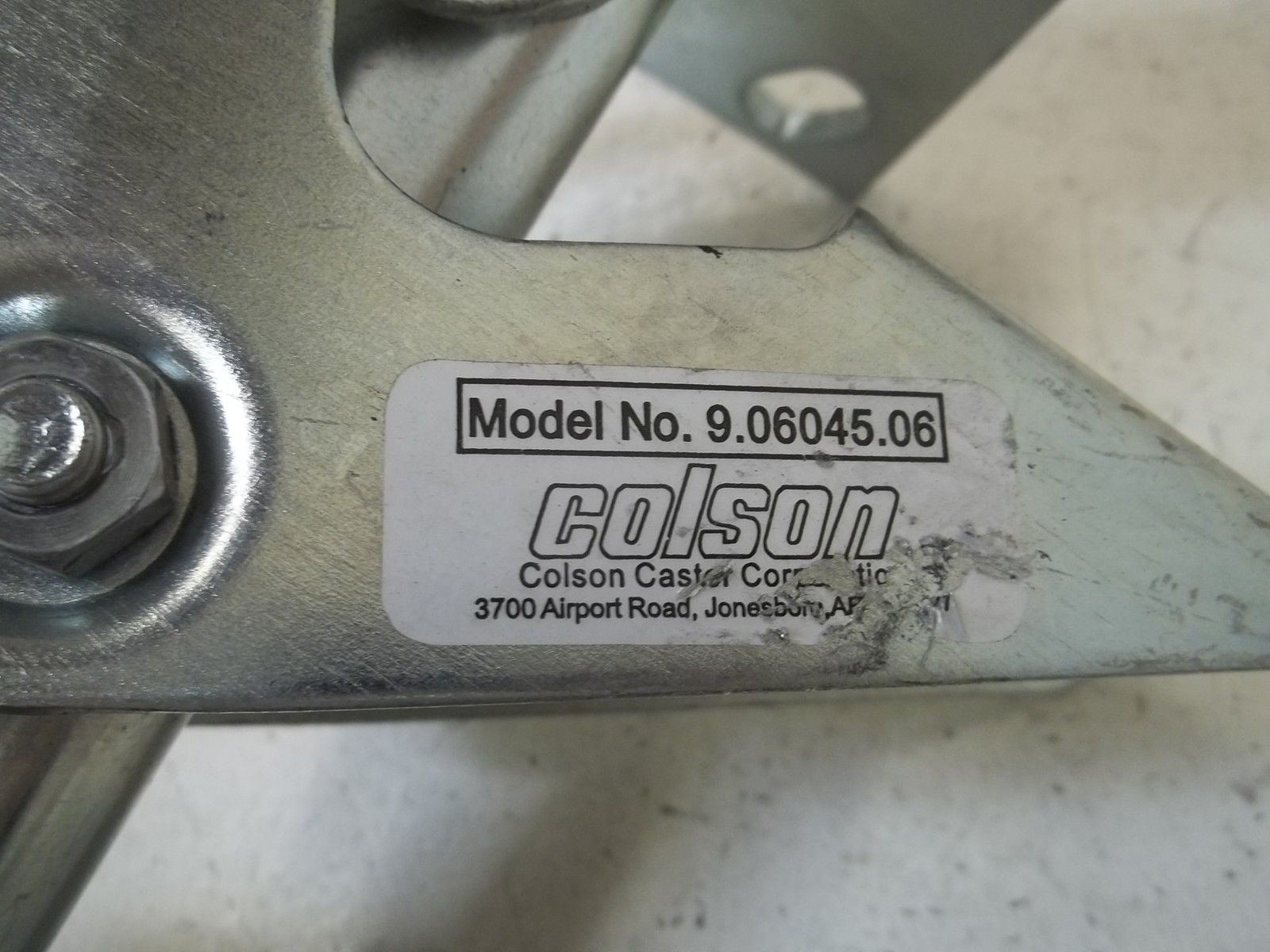 COLSON 9.06045.06 FLOOR LOCKS UNMP