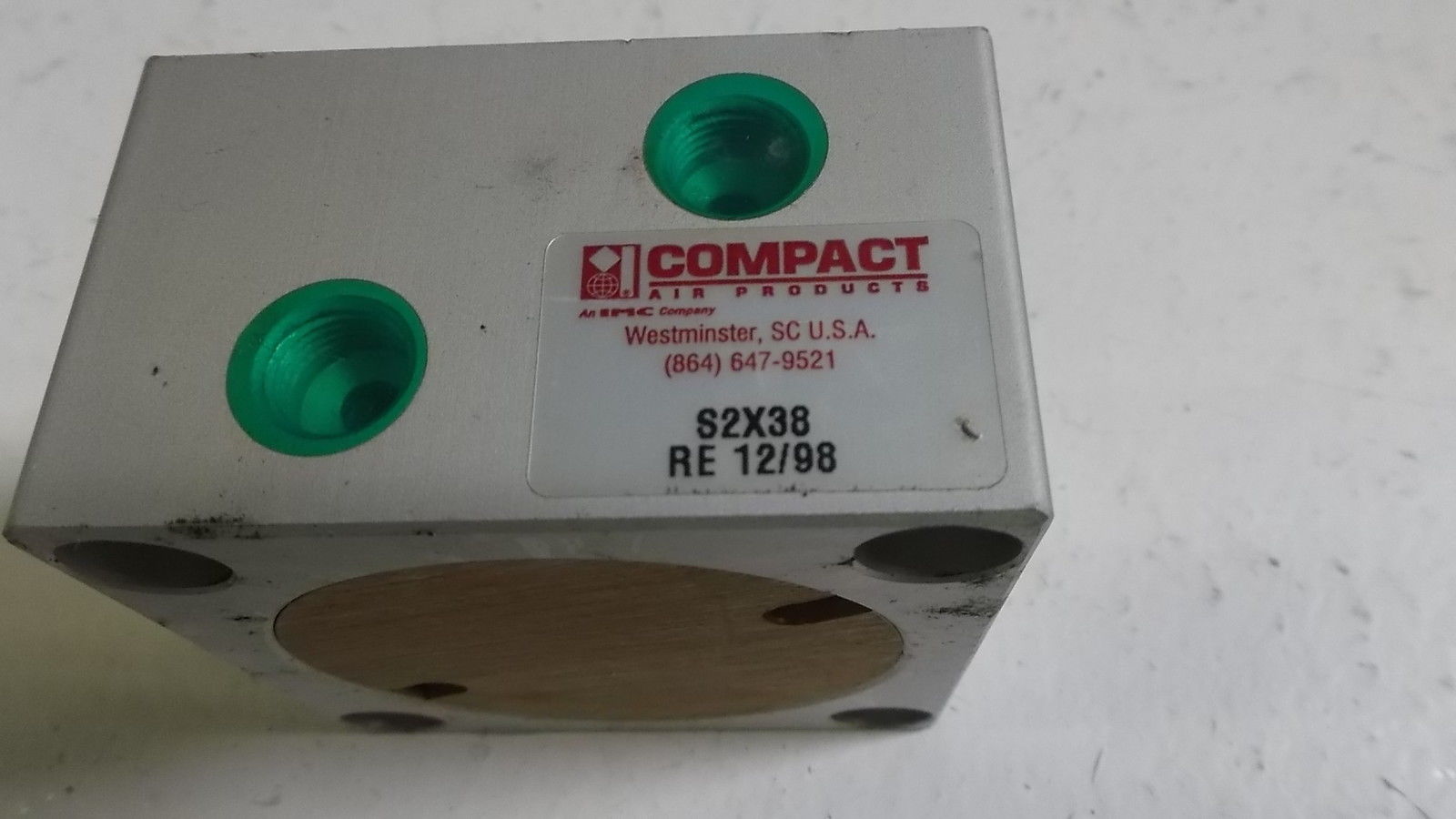 COMPACT AIR CYLINDER S2X38 NSNP