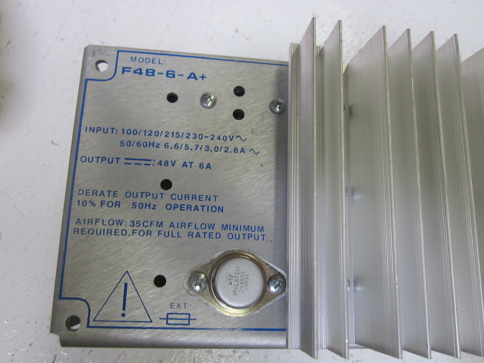 CONDOR F48-6-AT DC POWER SUPPLY UNMP