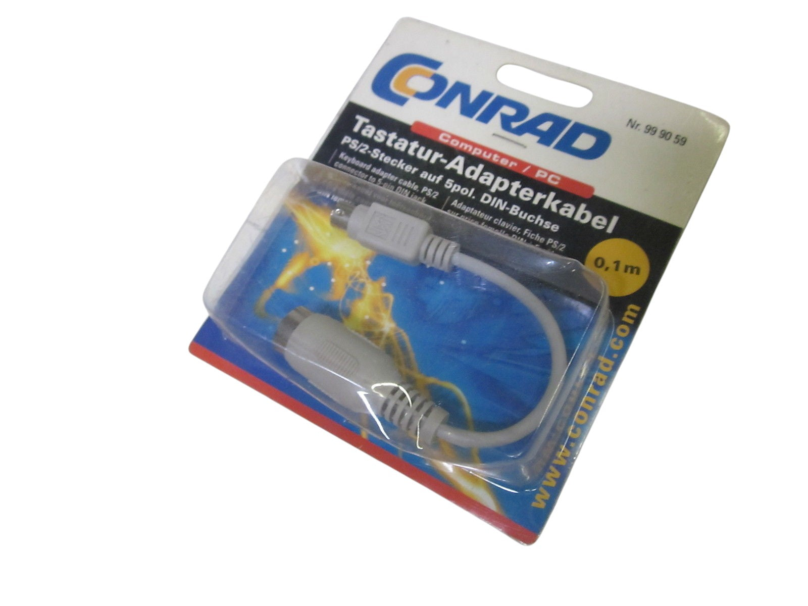 CONRAD 99 90 59 COMPUTER/PC TASTATUR-ADAPTERKABELNSMP