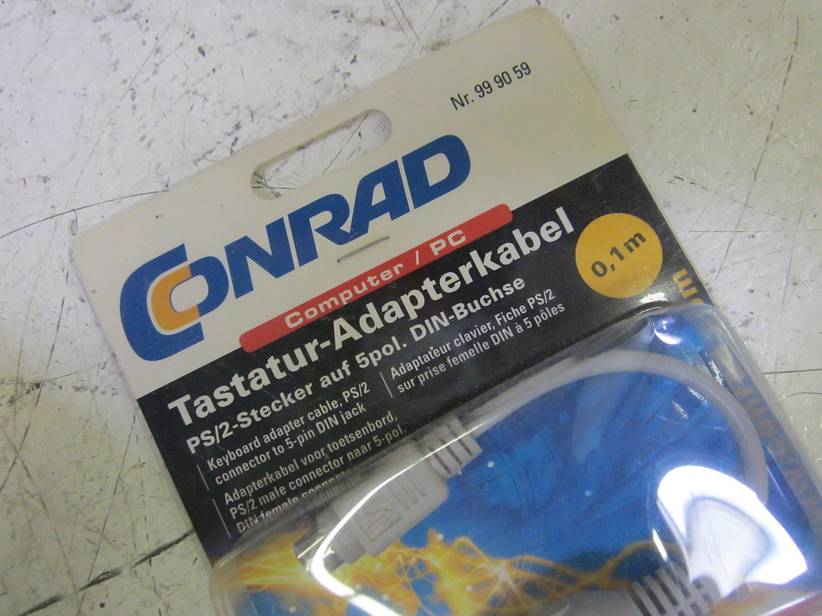 CONRAD 99 90 59 COMPUTER/PC TASTATUR-ADAPTERKABELNSMP
