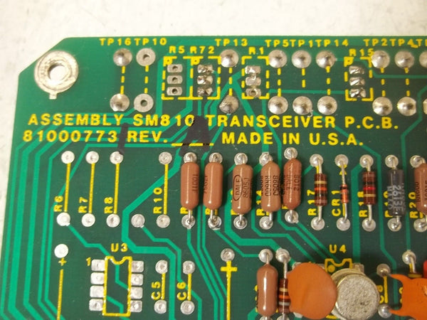 CONTREX 81000773 PC BOARD ASSEM SM810 TRANSCEIVER UNMP