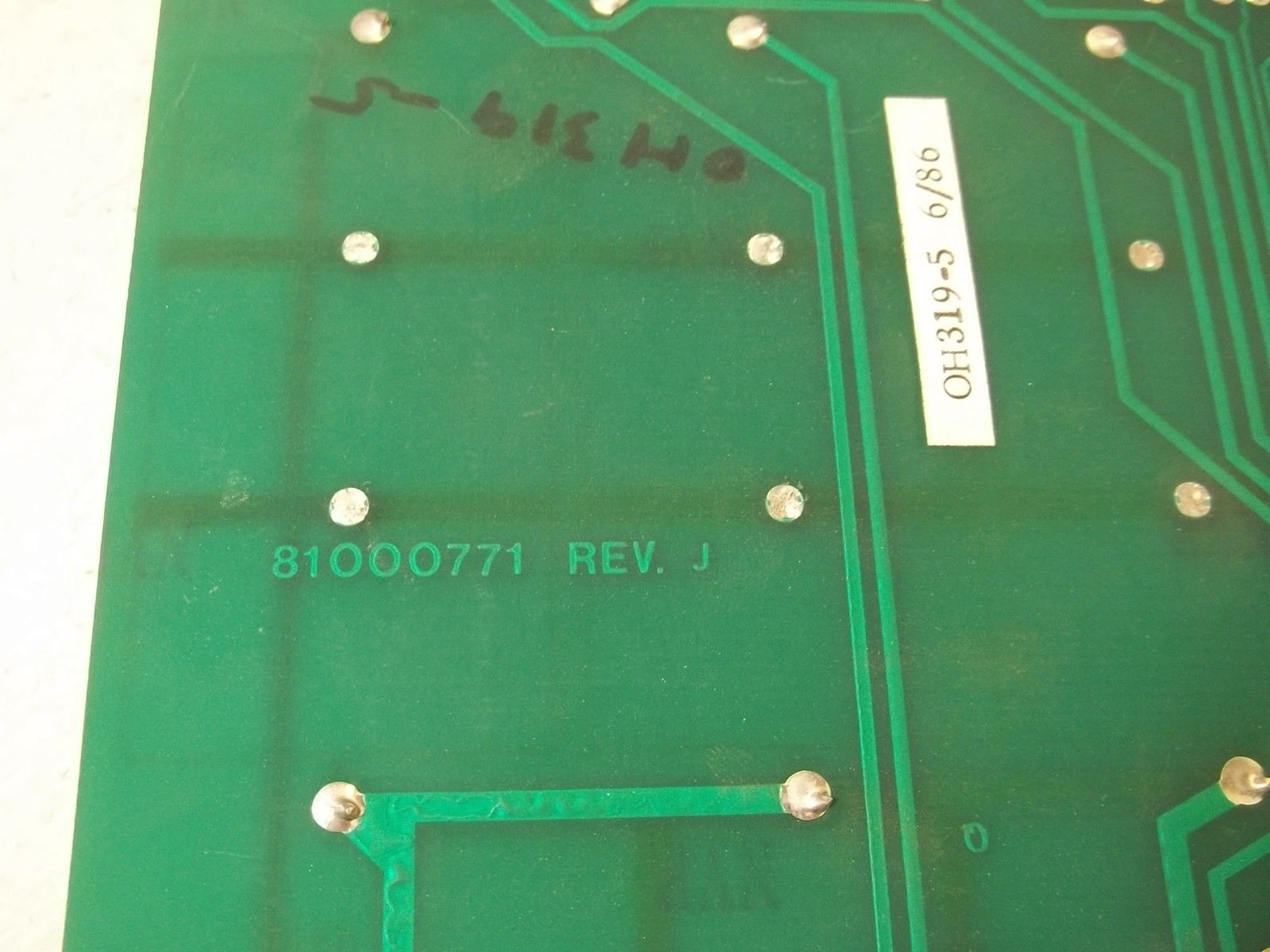 CONTREX 81000773 PC BOARD ASSEM SM810 TRANSCEIVER UNMP