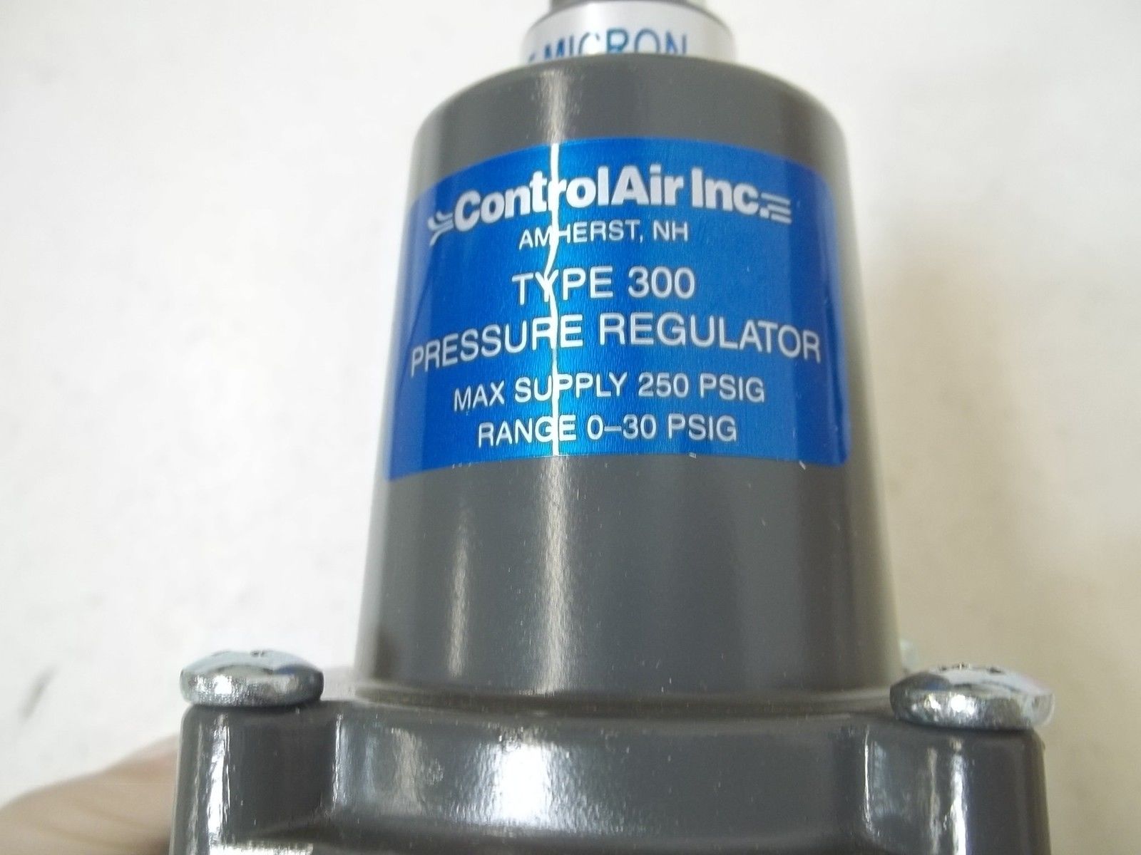 CONTROL AIR INC. 300-BAF PRESSURE REGULATOR 1/4NPT 0-30PSI NSMP