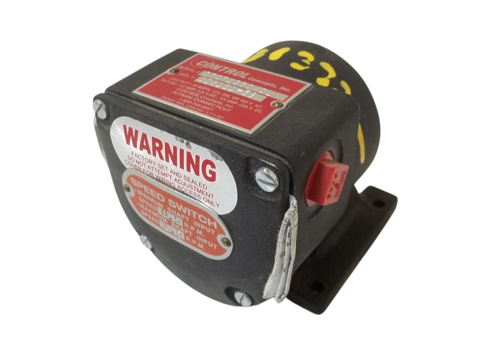 CONTROL CONCEPTS CI8121-5B SPEED CONTROL UNMP
