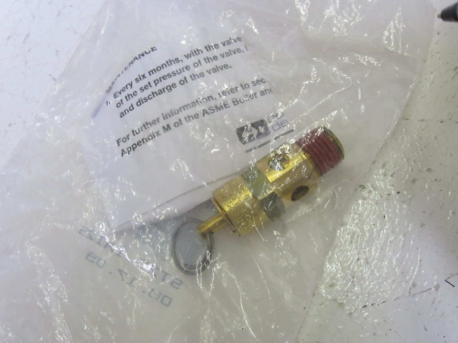 CONTROL DEVICES ST125 1A125 SAFETY VALVE NSMP