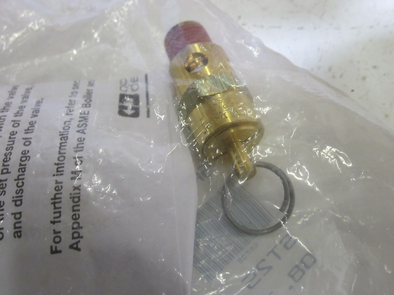 CONTROL DEVICES ST125 1A125 SAFETY VALVE NSMP