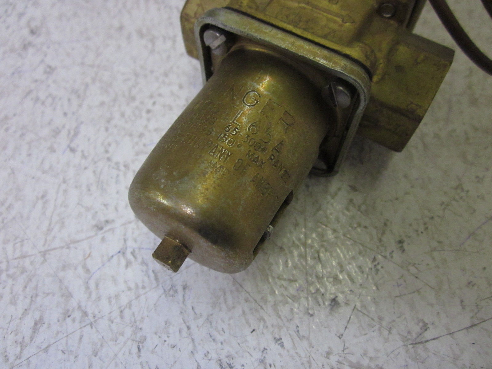 CONTROLS COMPANY OF AMERICA 65A 3/8" UNMP