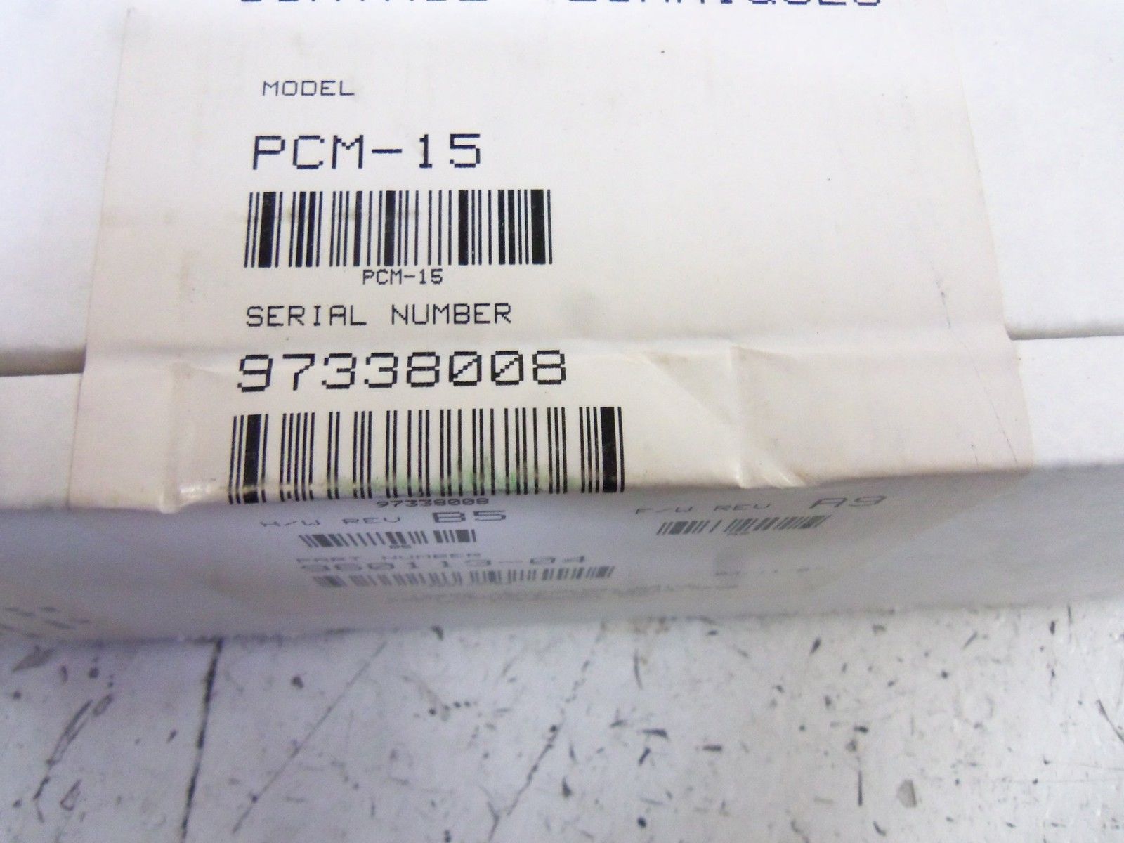 CONTROL TECHNIQUES PCM-15 960113-04 NSFS