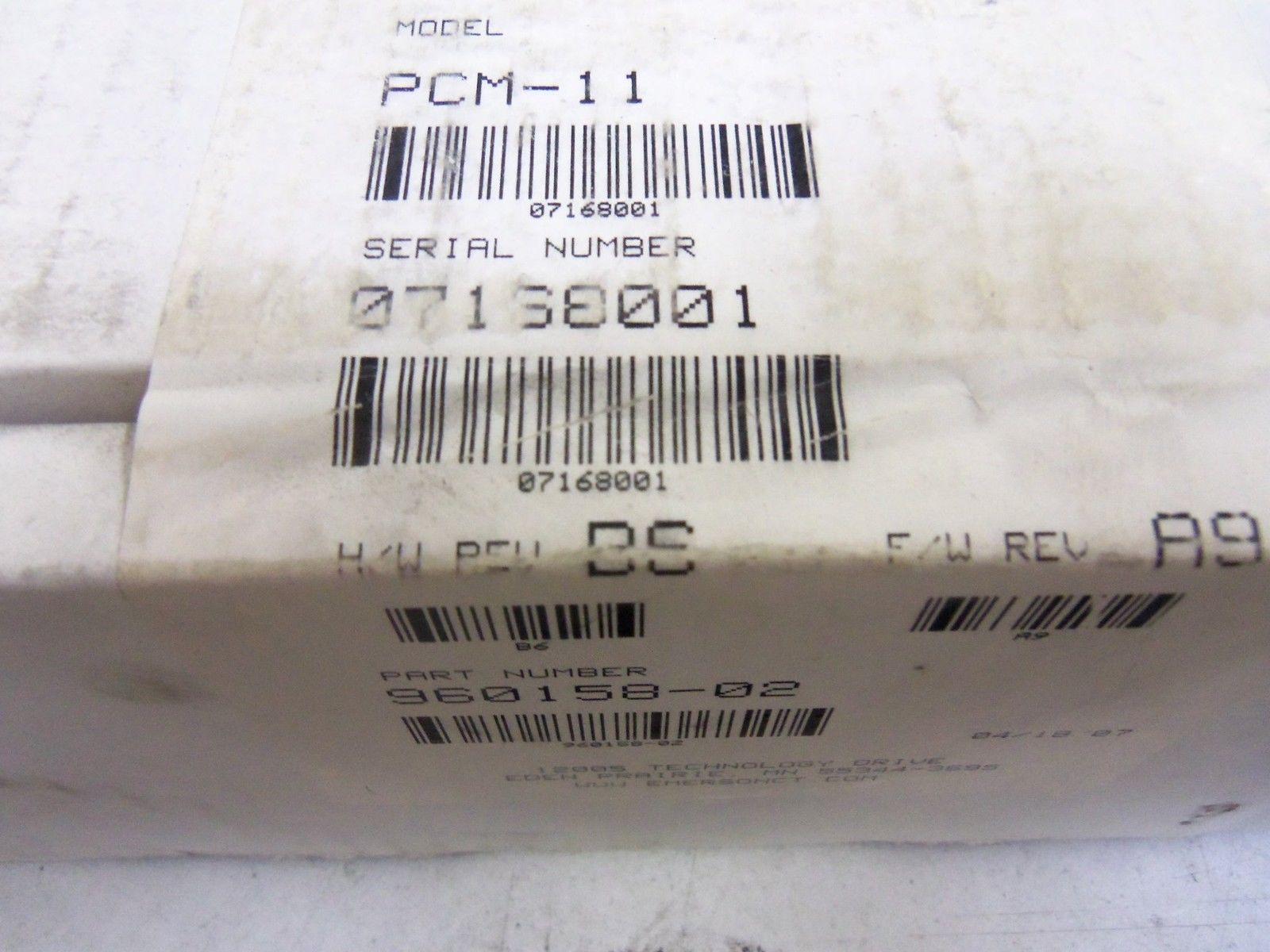 CONTROL TECHNIQUES PCM-11  NSFS