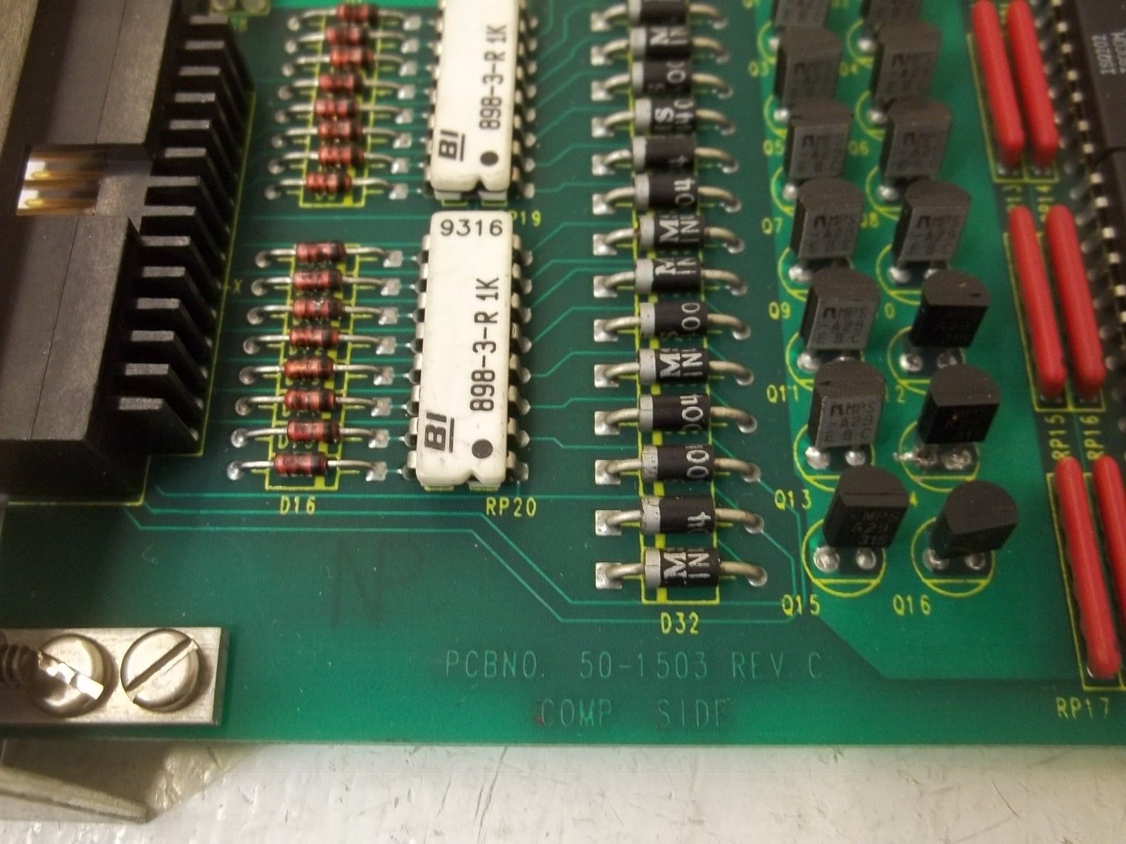 CONTROL TECHONOLOGY CORP.  MODEL 2203 COMBINATION I/O MODULE 16IN/1OUTUNMP