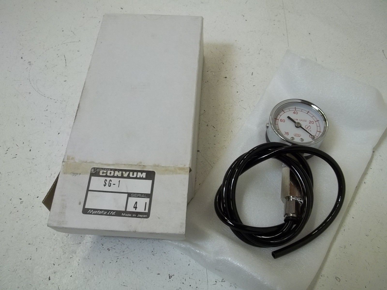 CONVUM MYOTOKU SG-1 PRESSURE GAUGE 76-0 NSMP