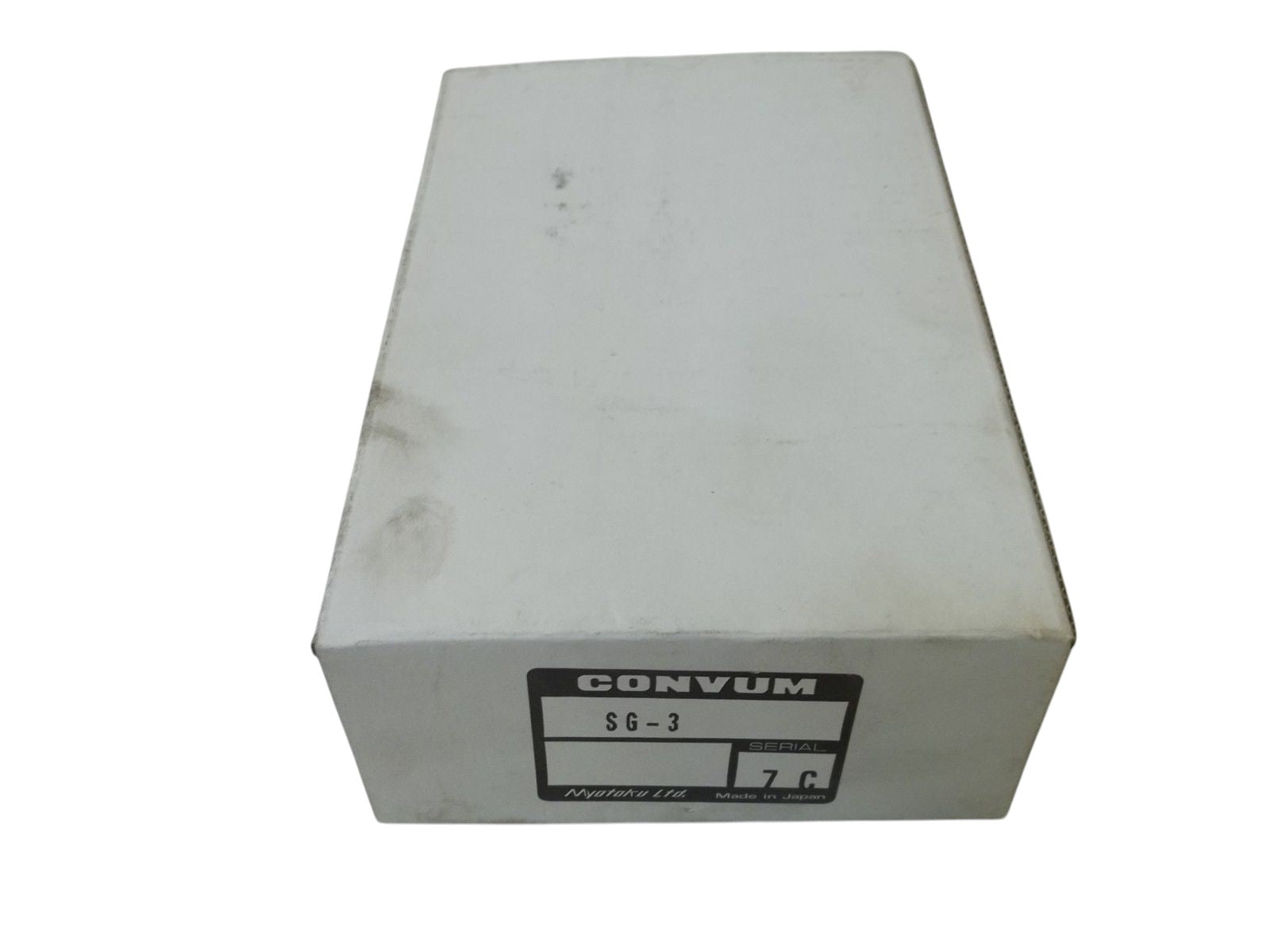 CONVUM MYOTOKU SG-3 PRESSURE GAUGE -0.1 - 0 NSMP